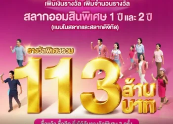 สลากออมสินพิเศษ 113 ปี แจก 113 ล้าน ลุ้น 3 งวดติด ใครมีสิทธิ์บ้าง?