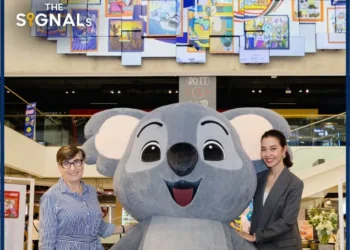 งานอาร์ตฮีลใจ! นิทรรศการบัตรแรบบิท สยามดิสคัฟเวอรี่ ฉลอง 74 ปี ไทย-ออสซี่