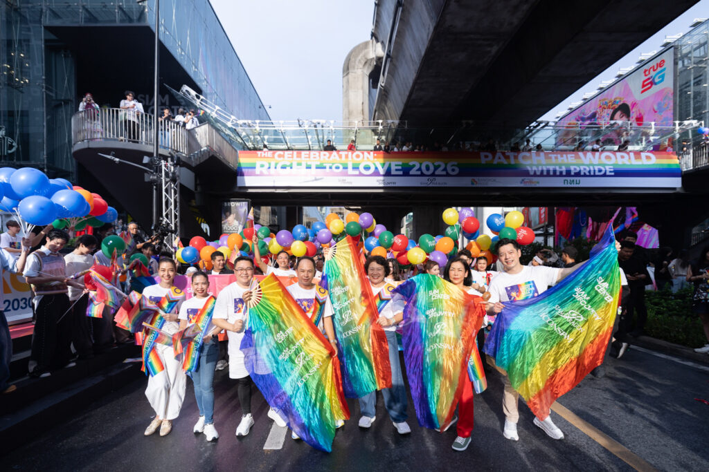 ปรากฏการณ์สีรุ้งกลางกรุง! สยามพิวรรธน์ดัน Bangkok Pride 2026 สู่เวทีโลก ปรากฏการณ์สีรุ้งกลางกรุง! สยามพิวรรธน์ดัน Bangkok Pride 2026 สู่เวทีโลก
