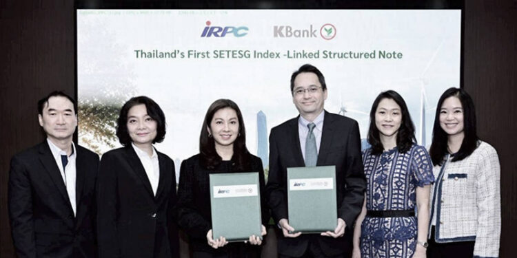 กสิกรไทย x IRPC เปิดตัวนวัตกรรม Bonus Structured Note ดันธุรกิจรักษ์โลก กสิกรไทย x IRPC เปิดตัวนวัตกรรม Bonus Structured Note ดันธุรกิจรักษ์โลก