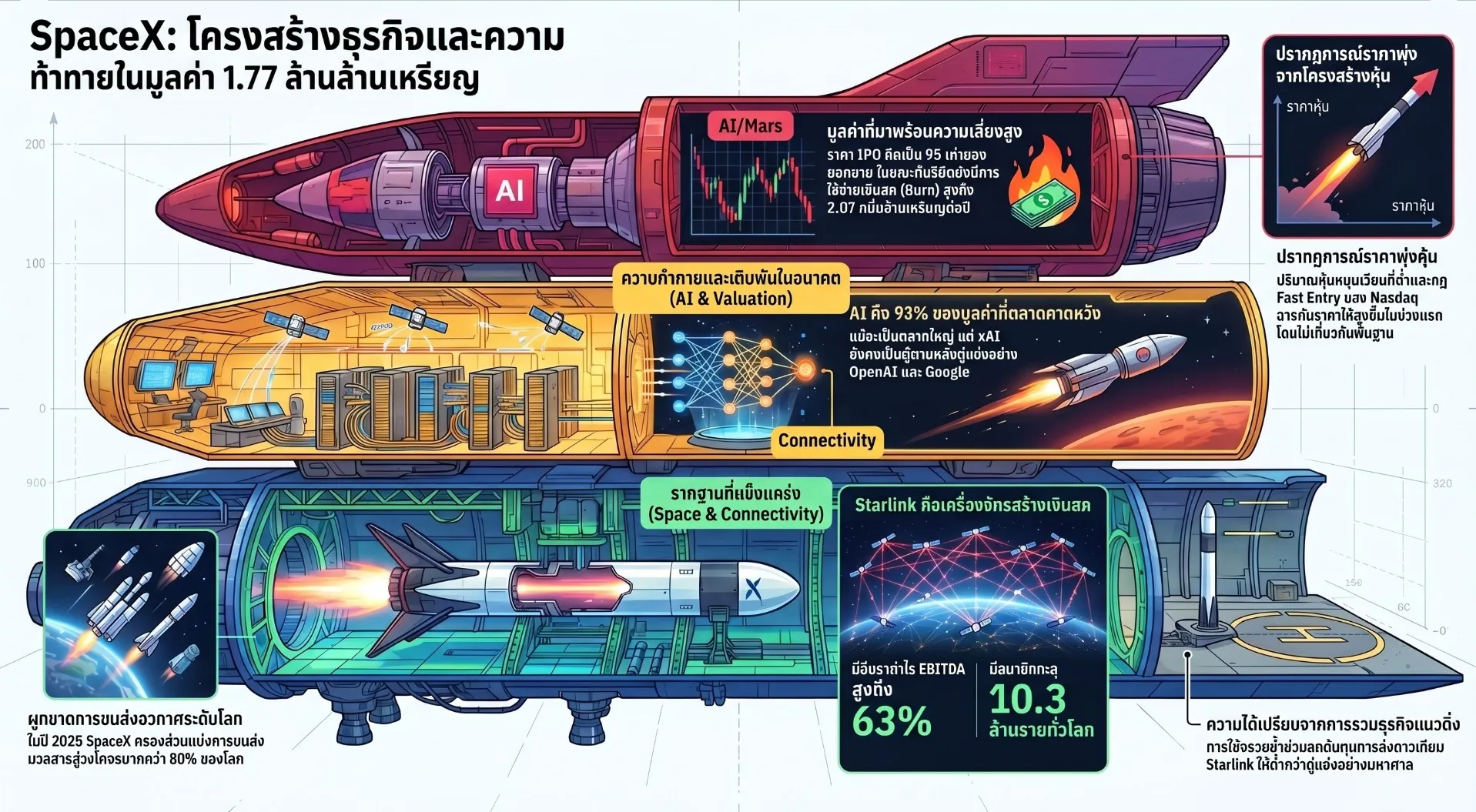 คู่มือเข้าใจ SpaceX IPO ไขความลับมูลค่ามหาศาล สู่ยุคใหม่ของ Data Center บนอวกาศ
