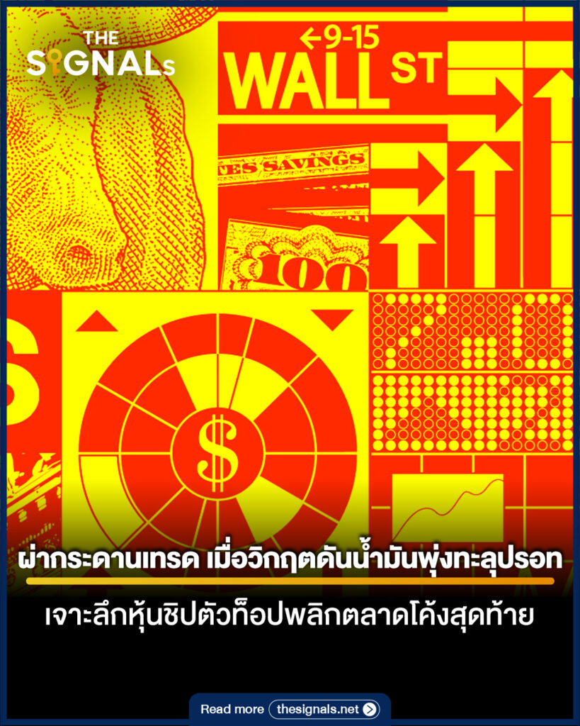ผ่ากระดานเทรด เมื่อวิกฤตดันน้ำมันพุ่ง เจาะลึกหุ้นชิปตัวท็อปพลิกตลาดโค้งสุดท้าย ผ่ากระดานเทรด เมื่อวิกฤตดันน้ำมันพุ่ง เจาะลึกหุ้นชิปตัวท็อปพลิกตลาดโค้งสุดท้าย