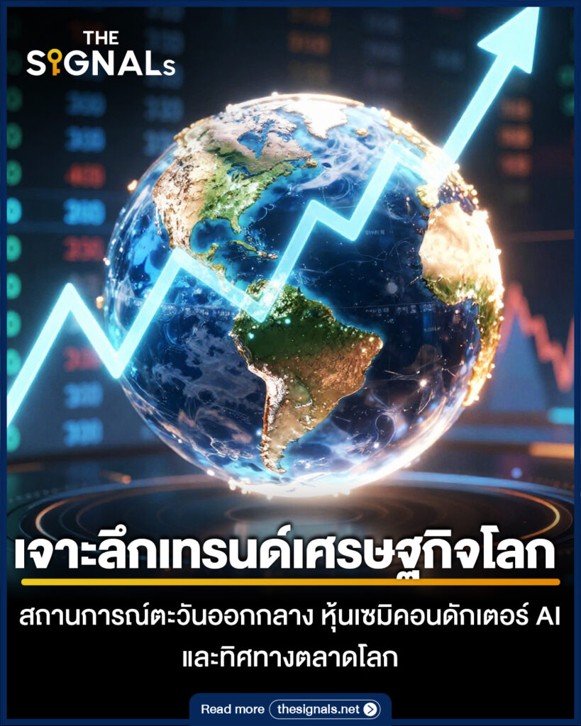 เจาะเทรนด์เศรษฐกิจโลก สถานการณ์ตะวันออกกลาง หุ้นเซมิคอนดักเตอร์ และทิศทางตลาดโลก เจาะเทรนด์เศรษฐกิจโลก สถานการณ์ตะวันออกกลาง หุ้นเซมิคอนดักเตอร์ และทิศทางตลาดโลก